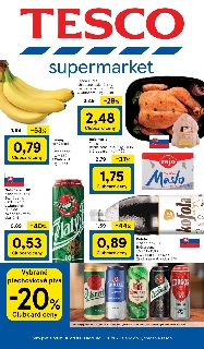 Tesco leták Supermarket od 31.8.2023