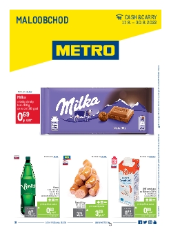 Metro leták Maloobchod od 17.8.2022