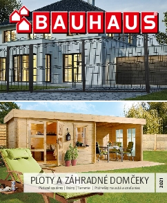 Bauhaus Katalóg Ploty a záhradné domčeky 2021